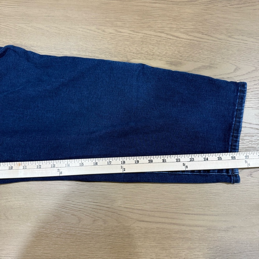 Good American High Rise Skinny Jeans Stretch Denim Cropped Ankle‎ Womens 20-26 - Picture 9 of 9